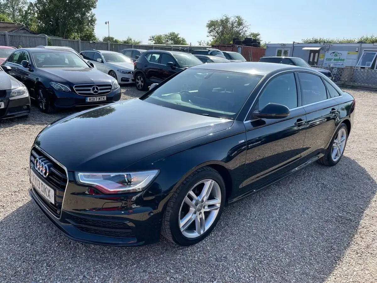 Used Audi A6 S-Line 174 HP (127 kW) 2013 Black Sedan