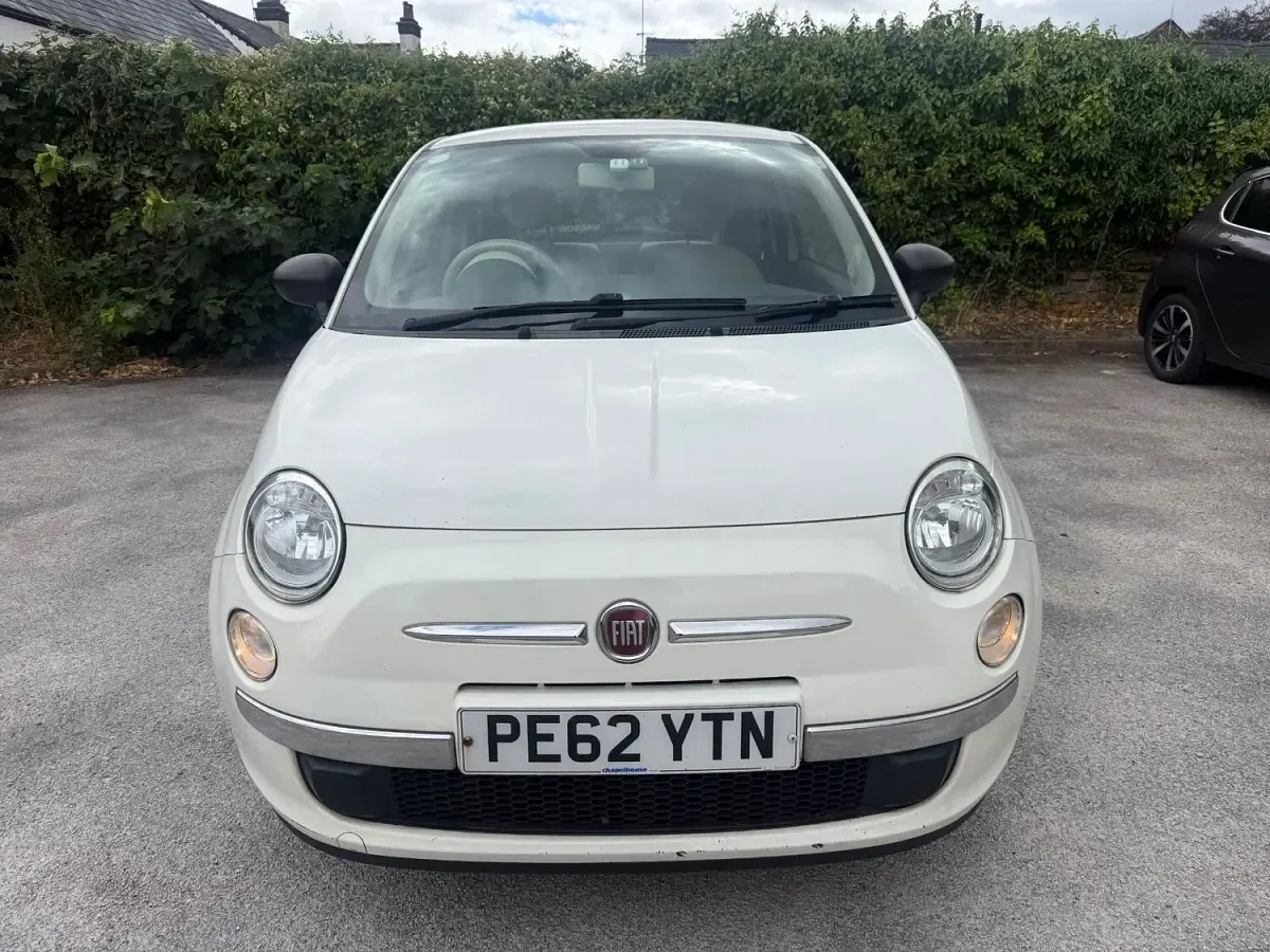 Used Fiat 500 Pop 69 HP (50 kW) 2012 White Hatchback