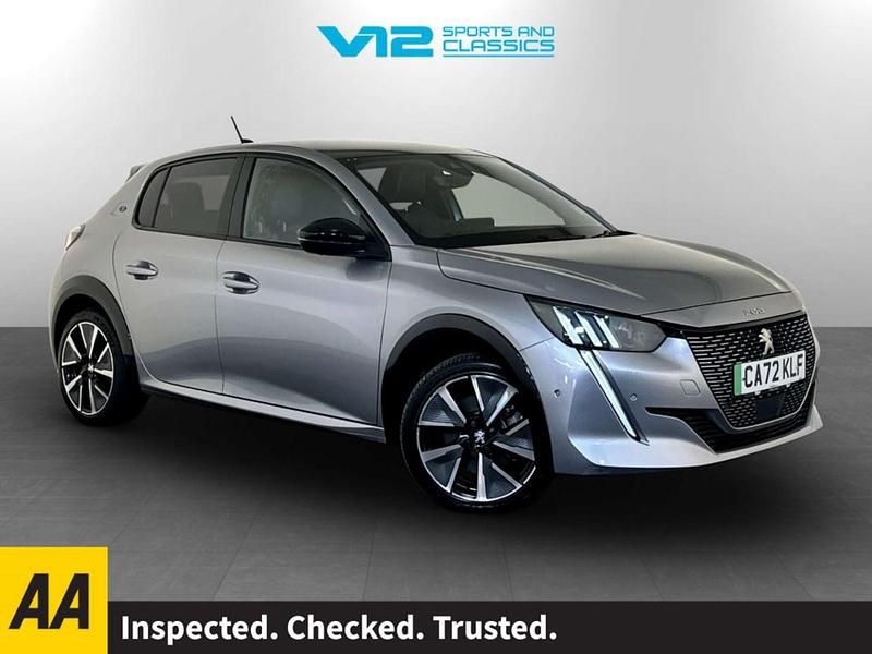 Used Peugeot e-208 GTi 100 kW (136 HP) 2022 Grey Hatchback
