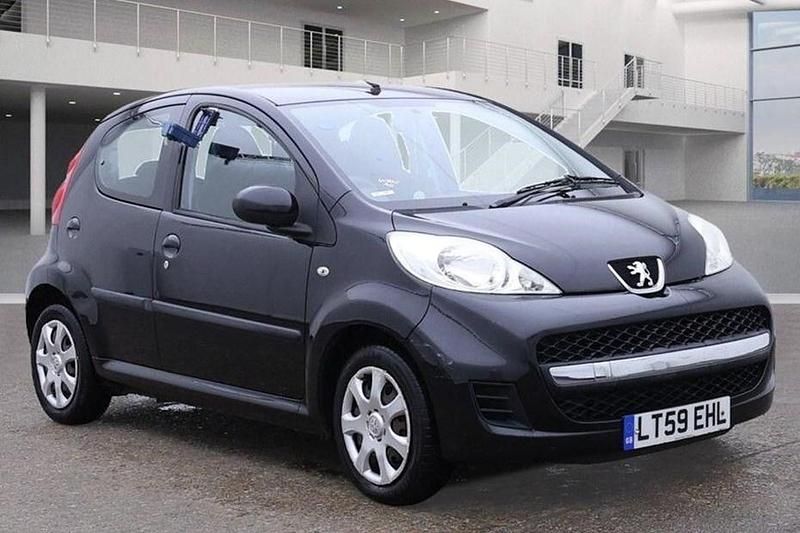 Black Used 2009 Peugeot 107 Hatchback | £3,490 (Good price) - Image 1/1