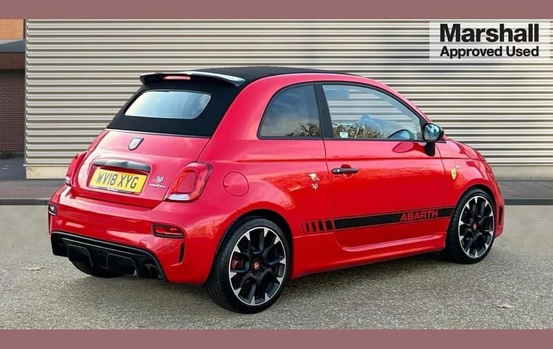 Used Abarth 595 Competizione 180 HP (132 kW) 2018 Red Cabriolet
