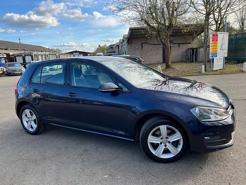 Used VW Golf VII Match 2015 Blue Hatchback