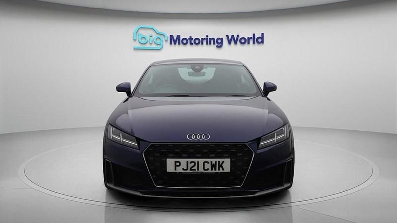 Used Audi TT S-Line 245 HP (180 kW) 2021 Blue Coupe