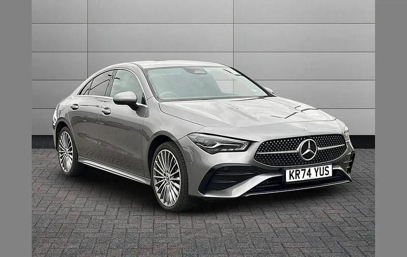 Grey Used 2024 Mercedes CLA250e AMG Line Premium Sedan | £28,990 (A bit pricey) - Image 1/4