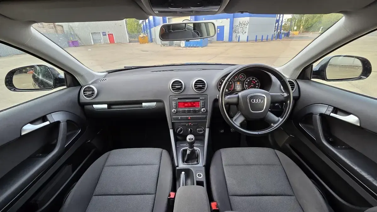 Used Audi A3 102 HP (75 kW) 2010 Black Hatchback