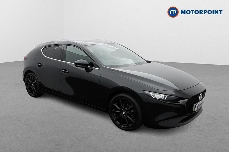 Black Used 2025 Mazda 3 Homura-Line Hatchback | £19,999 - Image 1/4