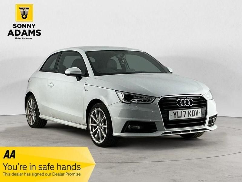 Used Audi A1 S-Line 125 HP (91 kW) 2017 White Hatchback