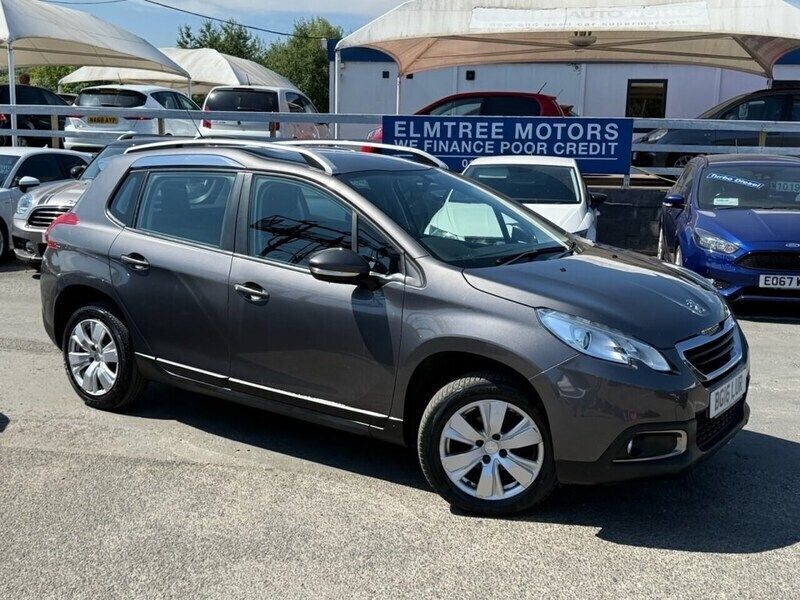 Grey Used 2016 Peugeot 2008 Active SUV | £4,499 (Good price) - Image 1/4