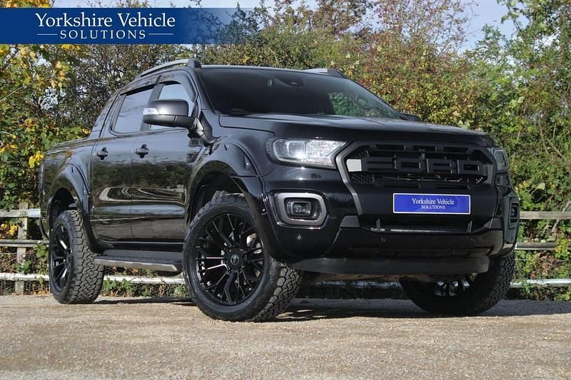 Black Used 2021 Ford Ranger Wildtrack Pickup | £19,750 (Fair price) - Image 1/4