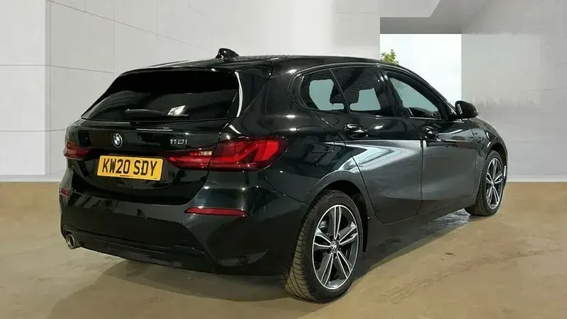 Used BMW 118 Sport Line 2020 Black Hatchback