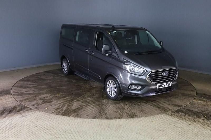 Grey Used 2022 Ford Tourneo Custom Titanium Van | £19,350 (Super price) - Image 1/3