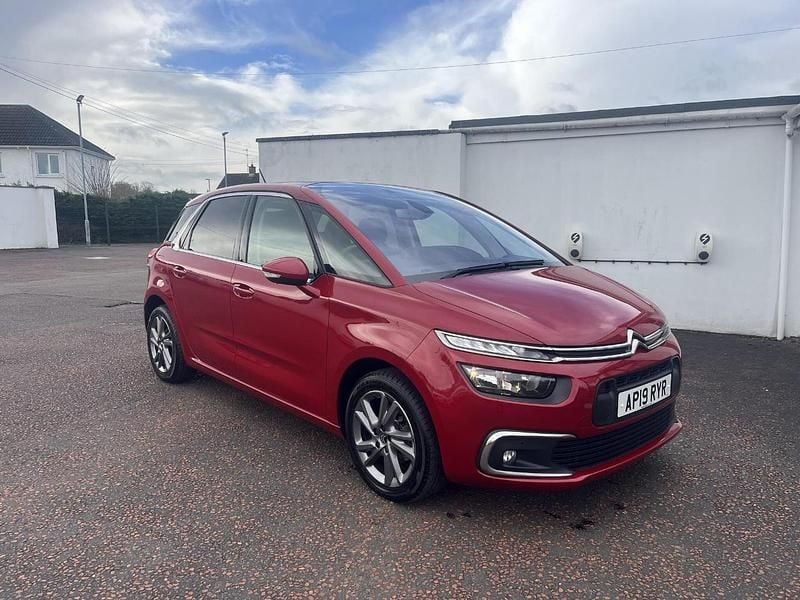 Usado Citroën C4 SpaceTourer Feel 128 HP (94 kW) 2019 Vermelho Monovolume