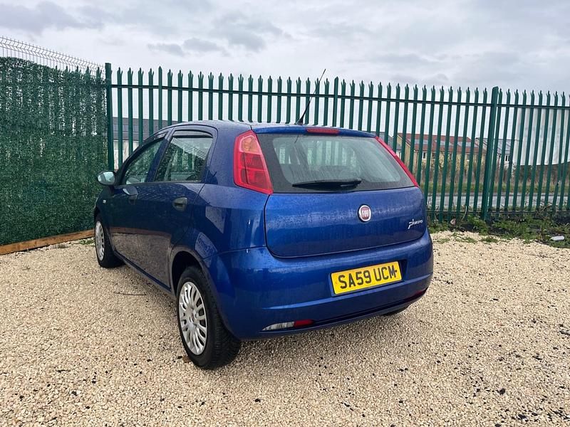 Used Fiat Grande Punto Active 2009 Blue Hatchback