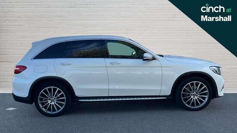Used Mercedes GLC250 AMG Line Premium 204 HP (150 kW) 2017 White SUV