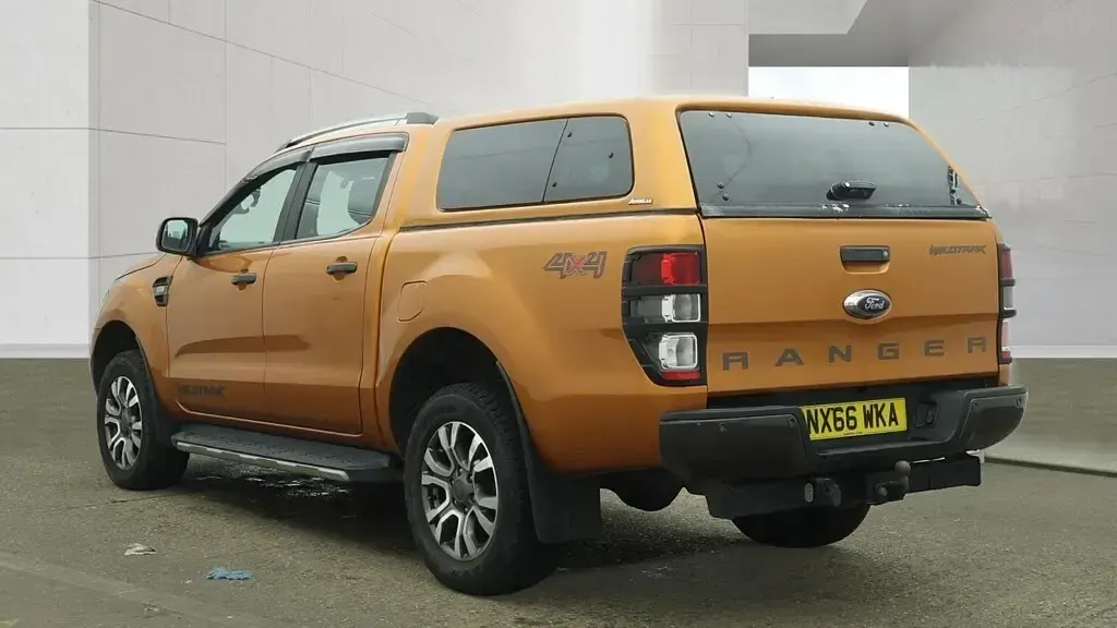 Used Ford Ranger Wildtrack 200 HP (147 kW) 2016 Orange Pickup