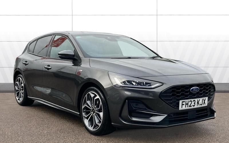 Grey Used 2023 Ford Focus ST-Line X Hatchback | £14,800 (Super price) - Image 1/4