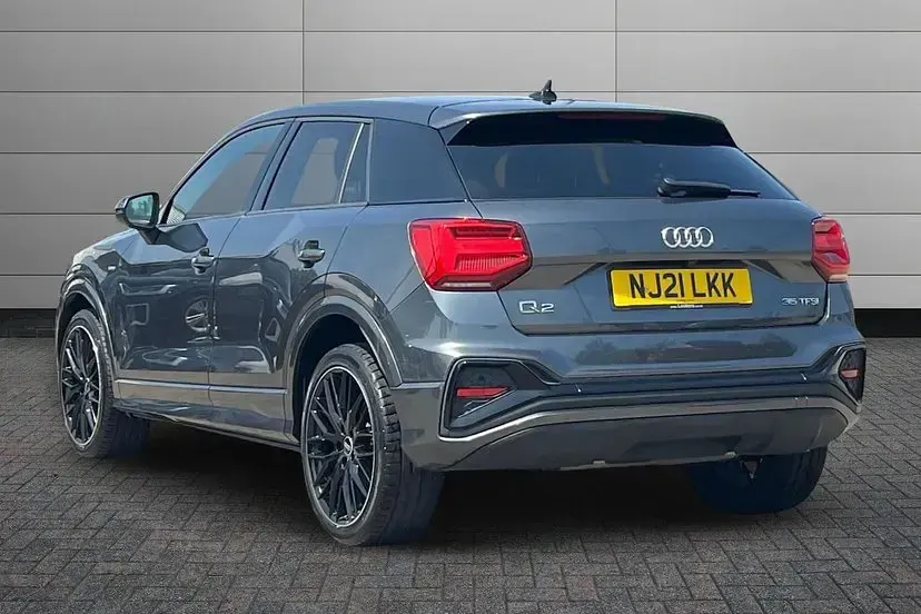 Used Audi Q2 Black Edition 150 HP (110 kW) 2021 Daytona grey SUV