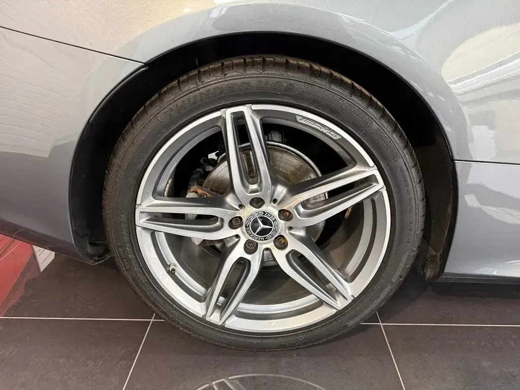 Used Mercedes E220 AMG line 194 HP (142 kW) 2017 Grey Cabriolet