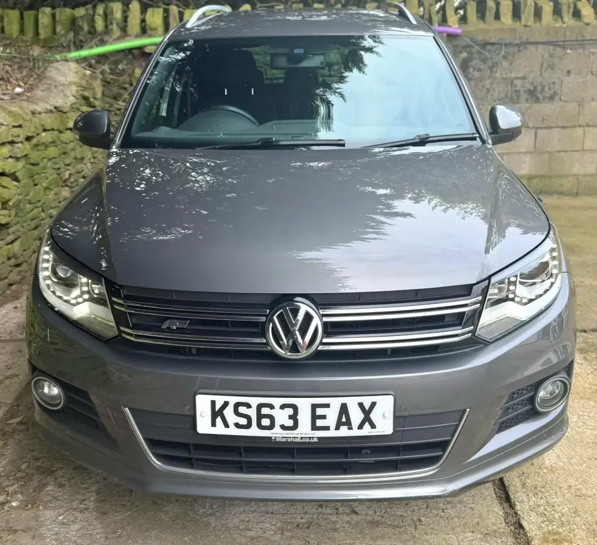 Used VW Tiguan R-line 177 HP (130 kW) 2014 Grey SUV
