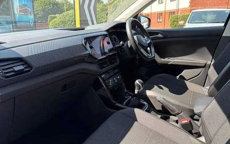 Used VW T-Cross Black Edition 95 HP (69 kW) 2022 Black SUV
