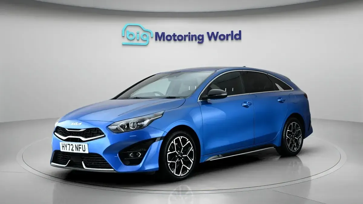 Used Kia ProCeed GT-Line 160 HP (117 kW) 2021 Blue Estate