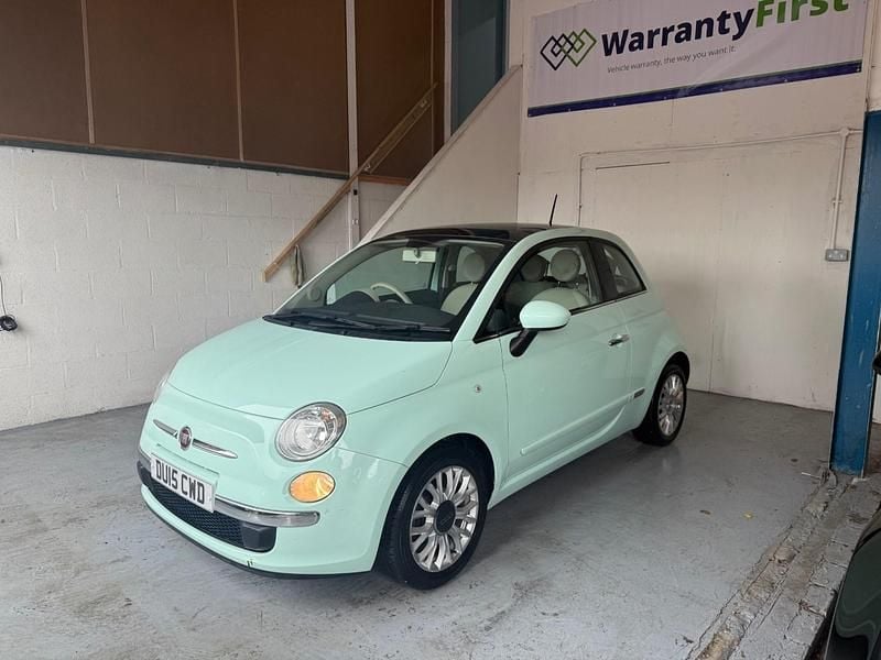 Usado Fiat 500 Lounge 69 HP (50 kW) 2015 Verde Citadino