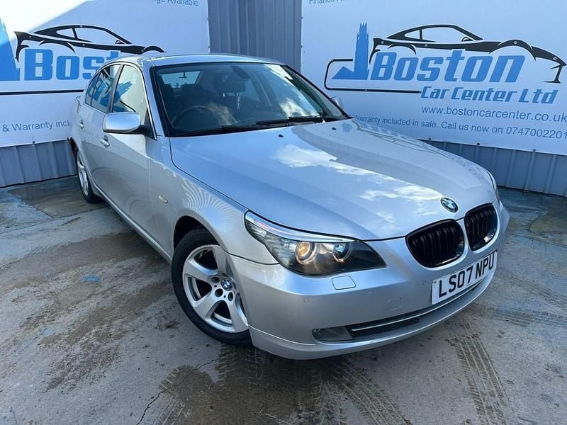 Used BMW 520 2007 Silver Sedan