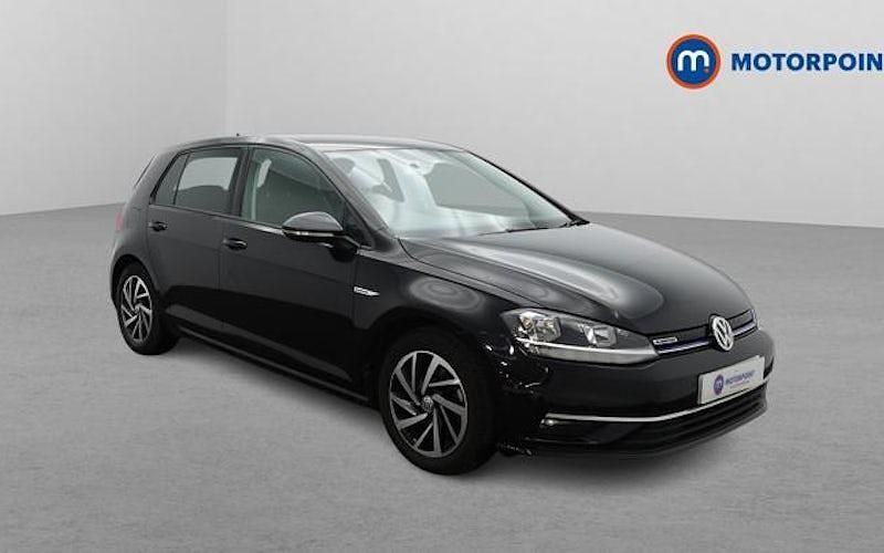 Used VW Golf VII Match 131 HP (96 kW) 2019 Black Hatchback