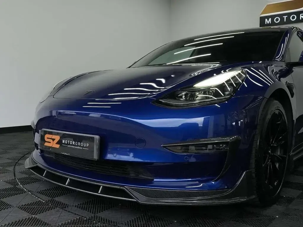 Usado Tesla Model 3 Long Range AWD 366 kW (498 HP) 2022 Azul Sedan