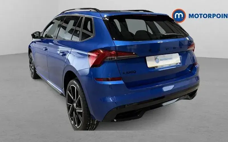 Used Skoda Kamiq Monte Carlo 110 HP (80 kW) 2023 Blue SUV