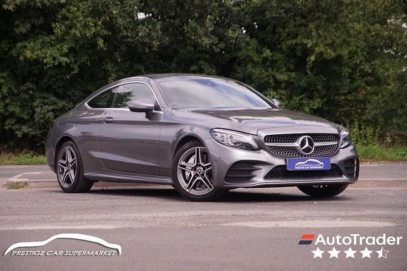Grey Used 2019 Mercedes C300 AMG Line Premium Coupe | £18,999 (Super price) - Image 1/4