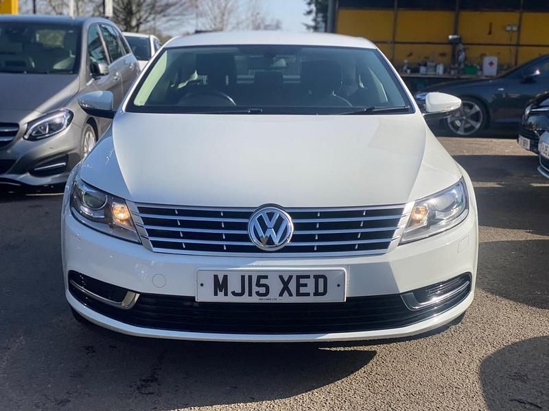 Used VW CC S 2015 White Sedan