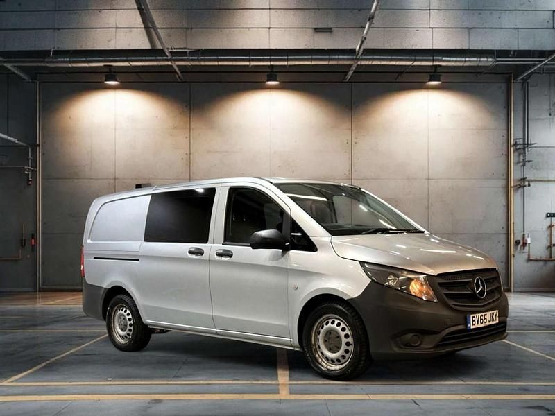 Silver Used 2015 Mercedes Vito Van | £10,495 (Fair price) - Image 1/4