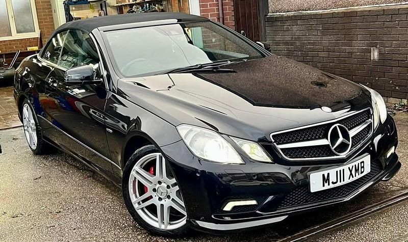 Używany Mercedes E350 2011 Czarny Kabriolet