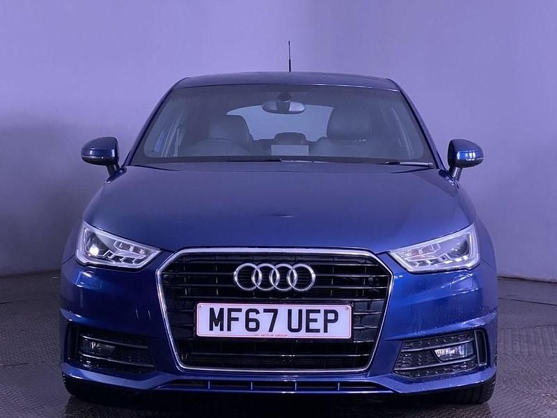 Used Audi A1 Sportback S-Line 125 HP (91 kW) 2017 Blue Hatchback