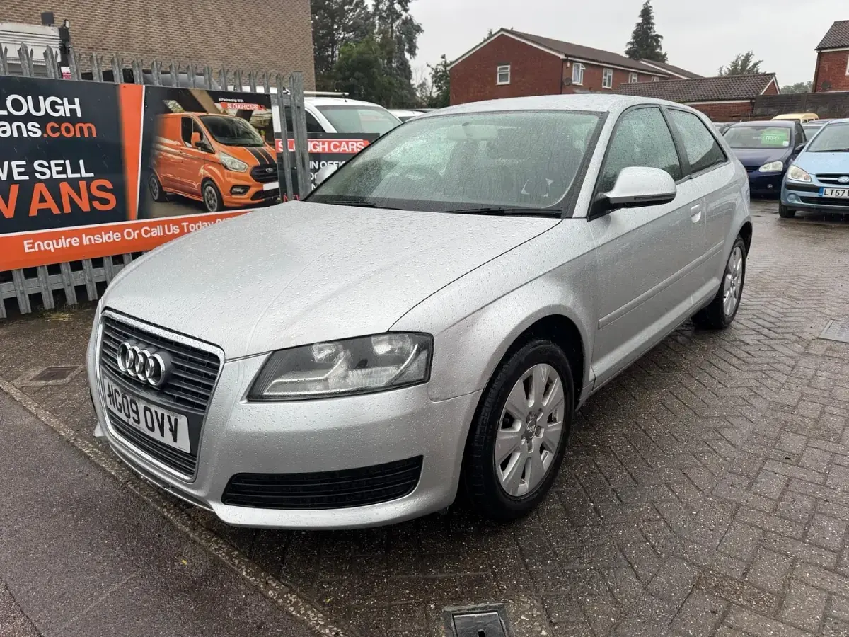 Used Audi A3 102 HP (75 kW) 2009 Silver Hatchback