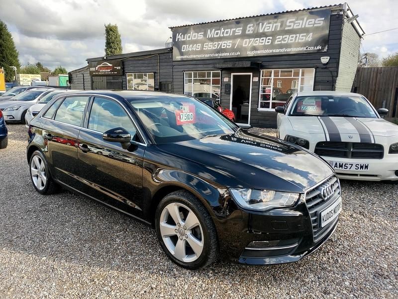 Black Used 2015 Audi A3 Sportback Sport Hatchback | £7,995 (Super price) - Image 1/4