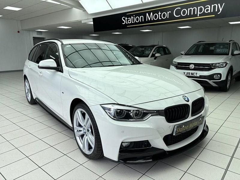 Used BMW 330 M Sport 258 HP (189 kW) 2017 White Estate