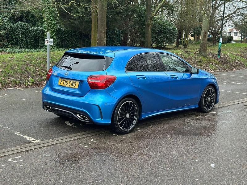 Used Mercedes A200 AMG Line Premium 2016 Blue Hatchback