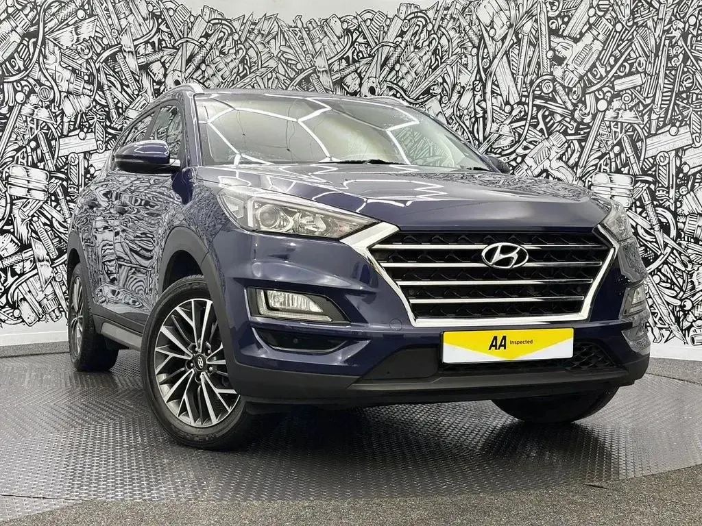 Used Hyundai Tucson Premium 132 HP (97 kW) 2018 Blue SUV