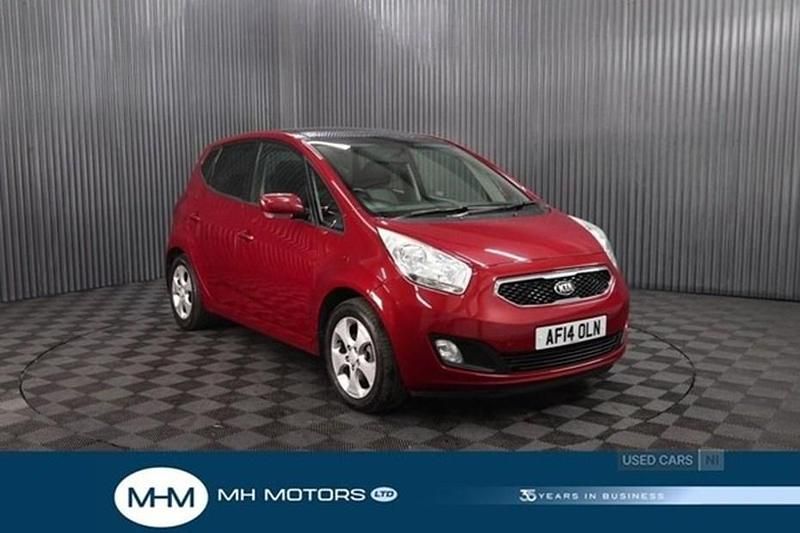 Red Used 2014 Kia Venga 3 Hatchback | £4,995 (A bit pricey) - Image 1/1