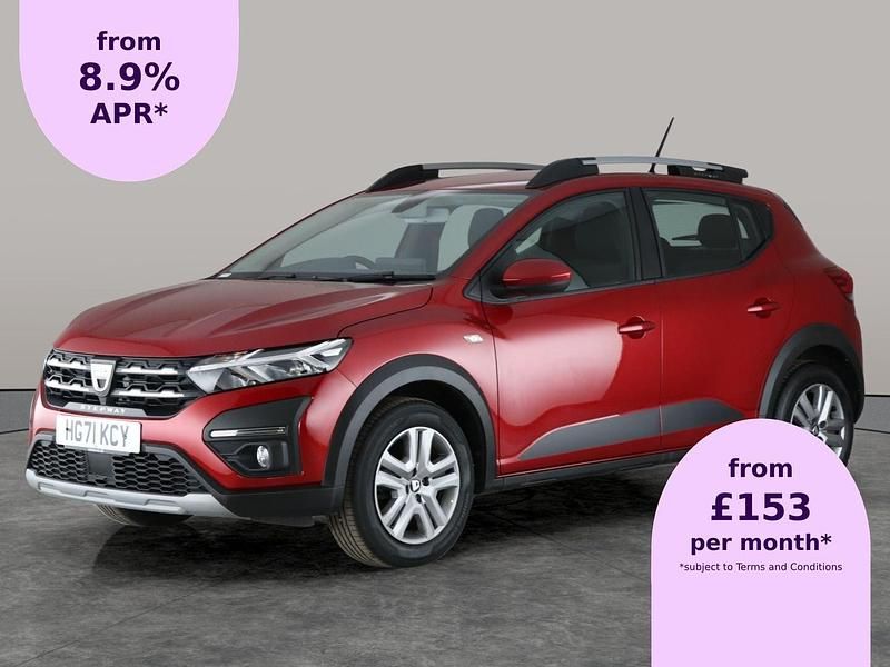 Red Used 2021 Dacia Sandero Comfort Hatchback | £11,231 (Fair price) - Image 1/3