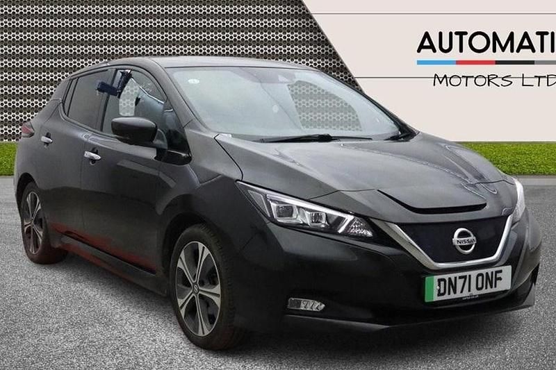 Black Used 2021 Nissan Leaf Tekna Hatchback | £7,290 (Fair price) - Image 1/1
