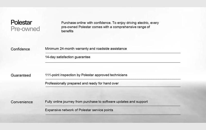 Used Polestar 2 294 kW (401 HP) 2022 Grey Hatchback