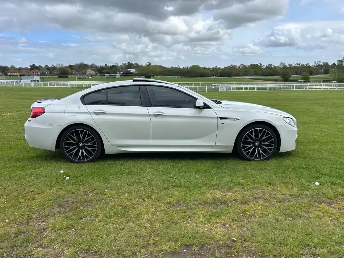 Begagnad BMW 640 M Sport 2014 Vit Sportkupé