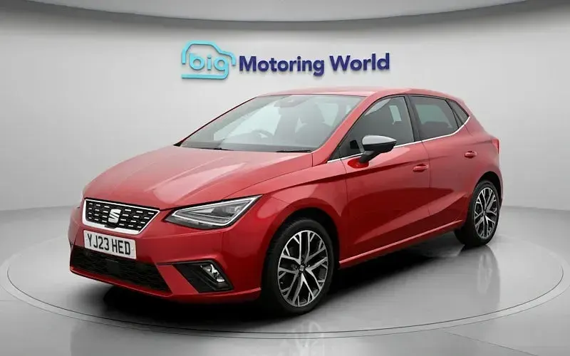 Used Seat Ibiza XCELLENCE Lux 110 HP (80 kW) 2023 Red Hatchback