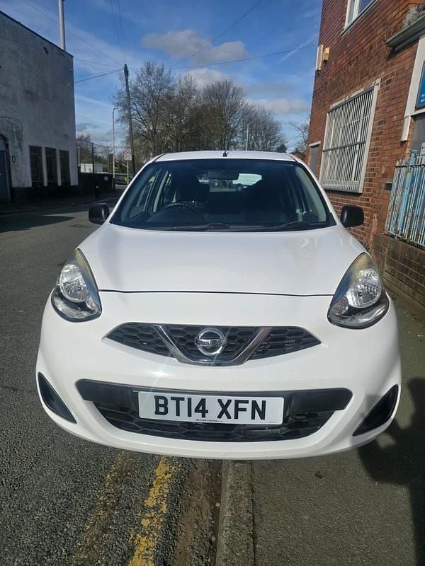 Used Nissan Micra Visia 2014 White Hatchback