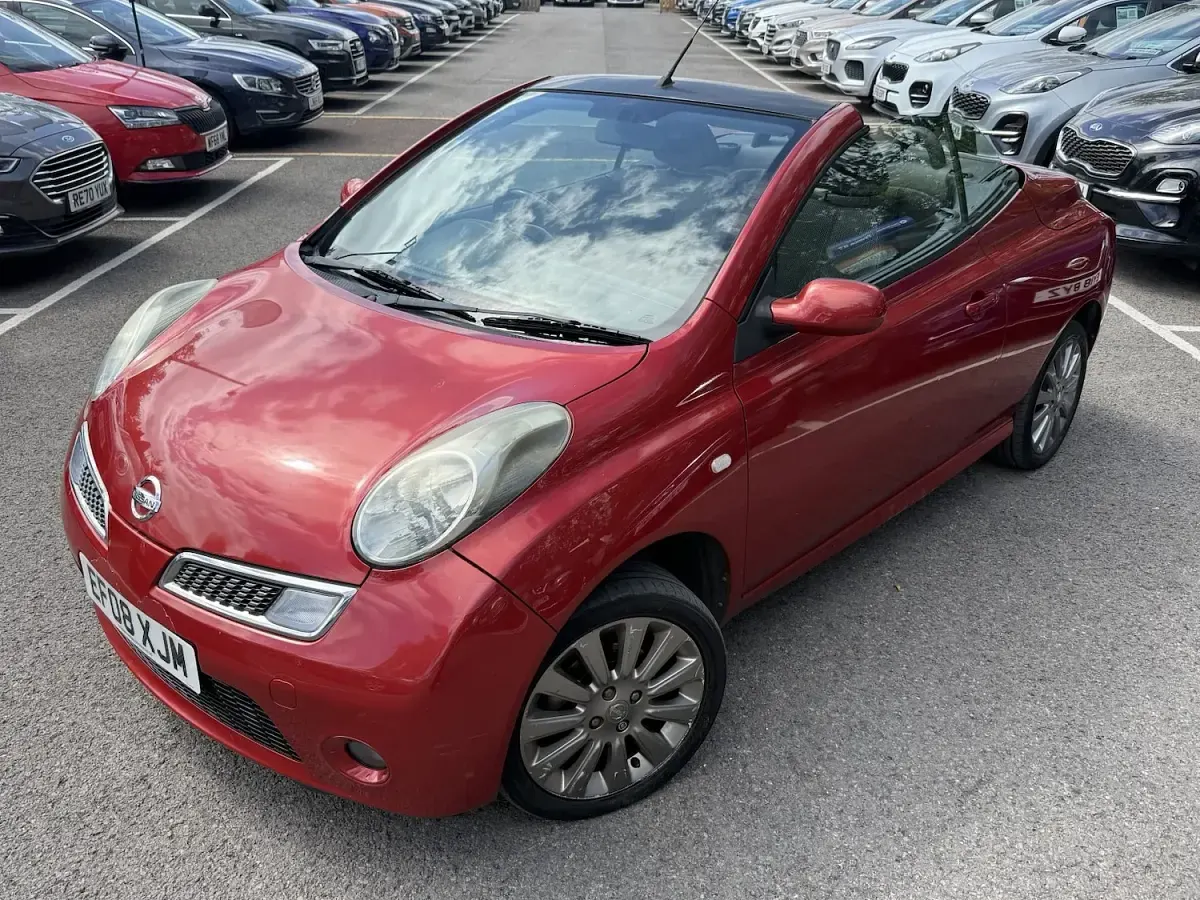 Used Nissan Micra C+C Acenta 2008 Red Cabriolet