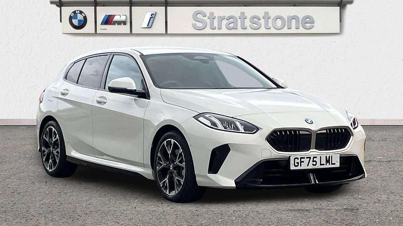 New BMW 120 M Sport 168 HP (123 kW) 2025 White Hatchback