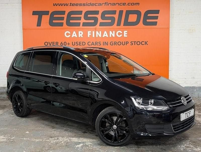 Used VW Sharan SE 150 HP (110 kW) 2016 Black MPV